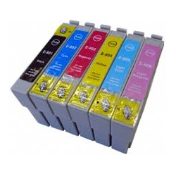 Epson Pack T0807 (Lot de 6...